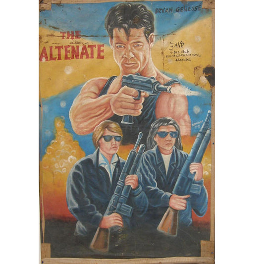 "The Alternate" - Authentic Hand-Painted Movie Poster From Ghana