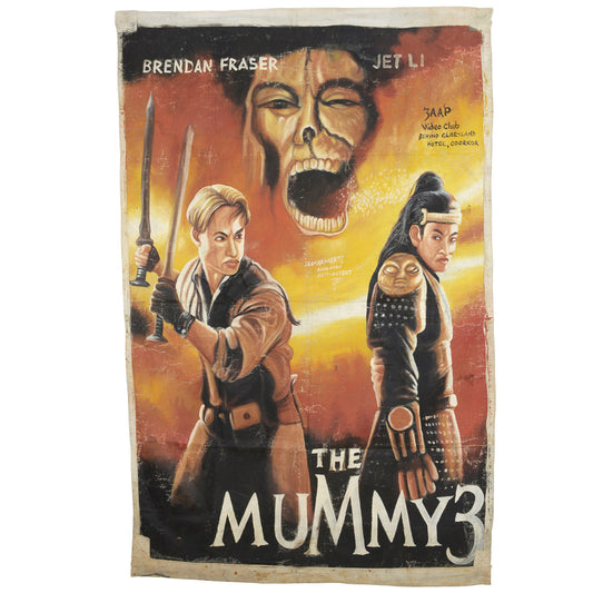 The Mummy 3 Hand Painted Movie Poster By Leonardo - Collectible Art