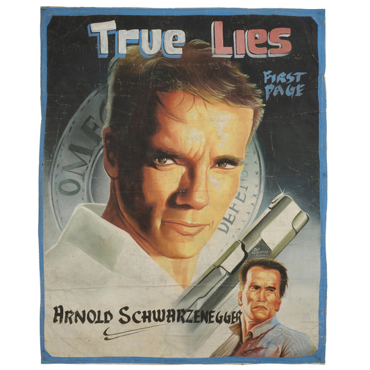 True Lies - Movie Poster Original Hand-Painted In Ghana