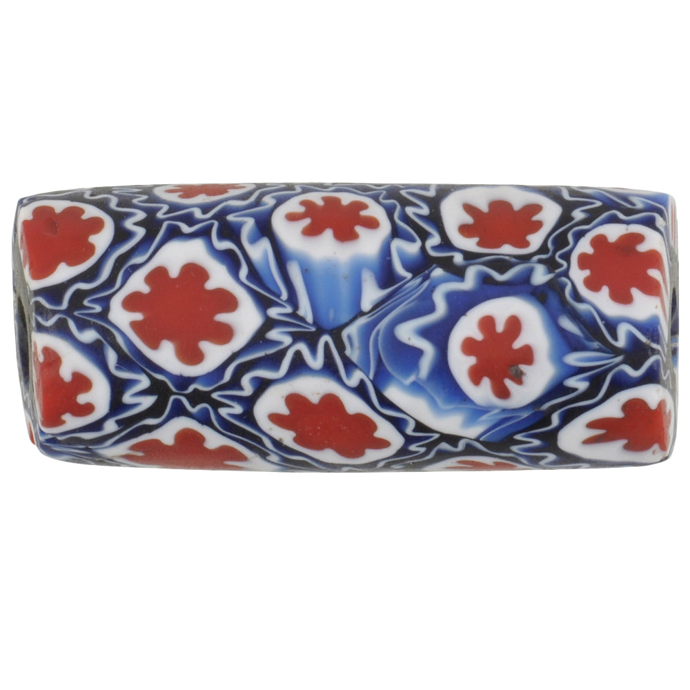 Antique Large Millefiori Mosaic Glass Bead, Venetian Trade Bead