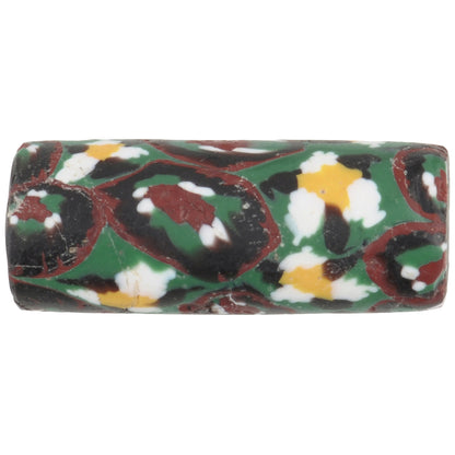 Rare Antique Large Millefiori Venetian Mosaic Trade Bead - 23X9Mm