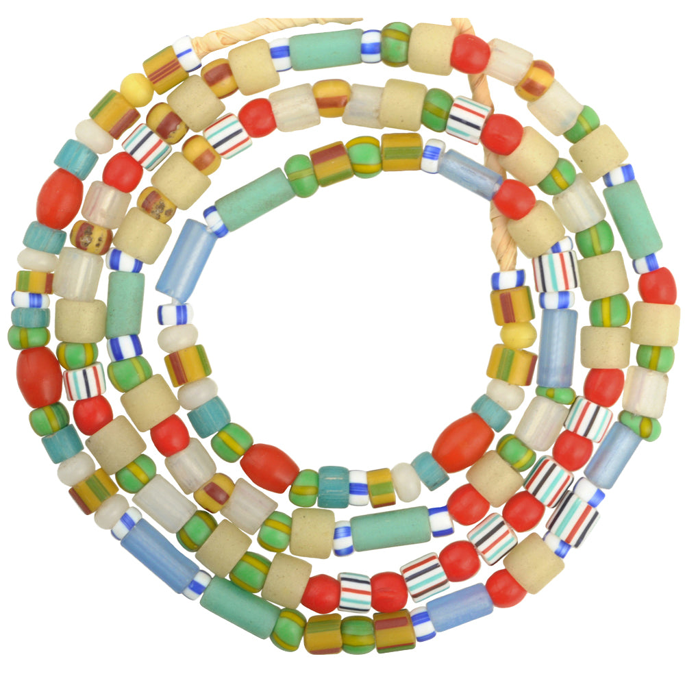 Vintage Bohemian Czech And Venetian Glass Trade Beads, 4-6Mm - horror scene artwork