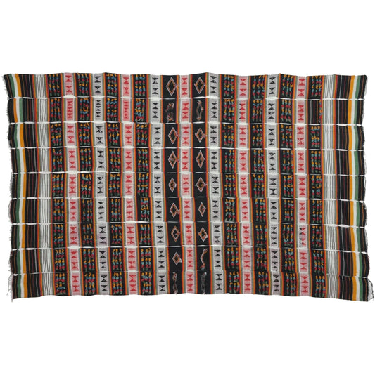 Old African Djerma Niger Handwoven Cloth Blanket Tuareg Tent Hanging Ethnic Art