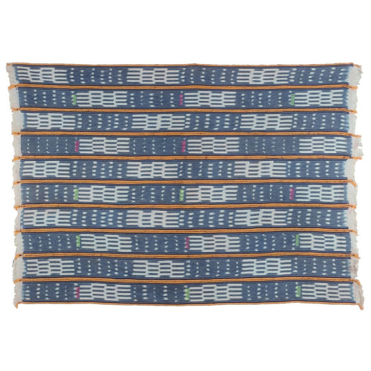Handwoven African Ivory Coast Baule Handmade Cloth Textile Home Interior Design