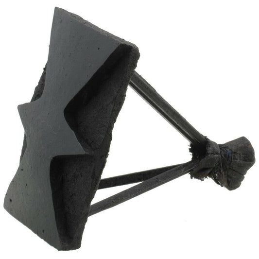 Donno Ntoaso Adinkra Stamping Block – “Talking Drum” from Ghana