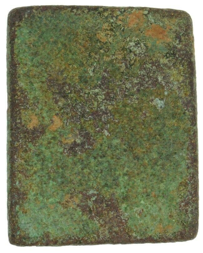 Antique Ashanti Akan Brass Goldweight – Lost Wax Geometric Design