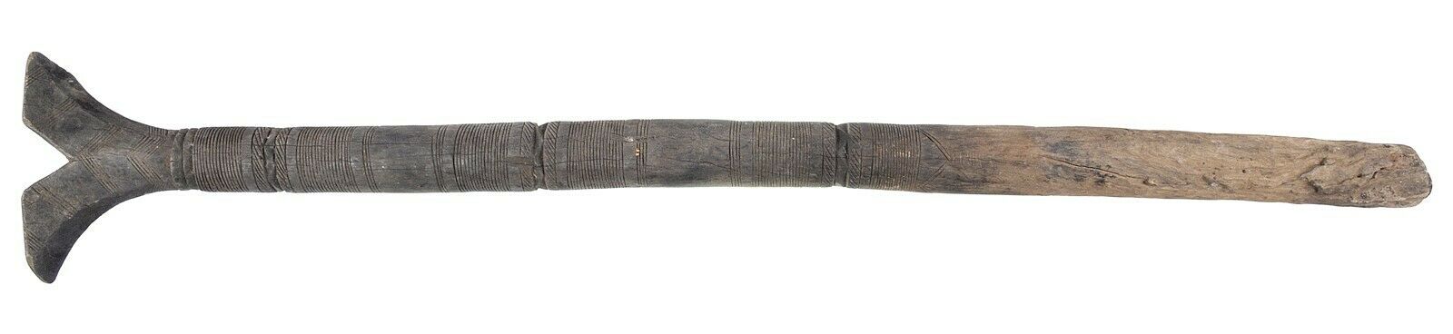 Tuareg Tent Post Pole Wood African Old Authentic Ethnic Sahara Nomad Niger Mali - product focus