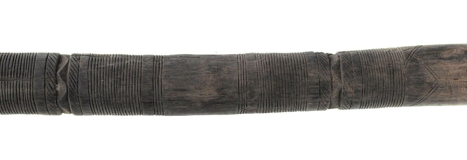 Tuareg Tent Post Pole Wood African Old Authentic Ethnic Sahara Nomad Niger Mali - zoomed-in detail