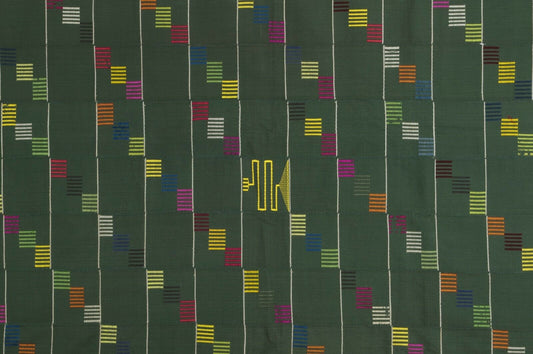 Rare Ewe Suklikpe Sugar Cube Kente Ghana African Handwoven Ethnic Cloth Textile - alternate view