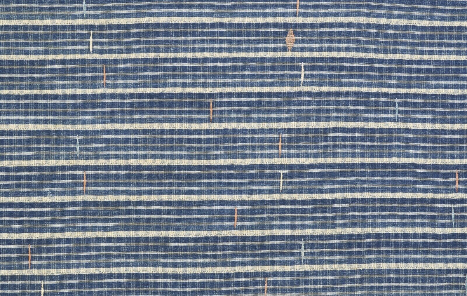 Handwoven Baule Cloth Woman Size – Authentic Ivory Coast Textile