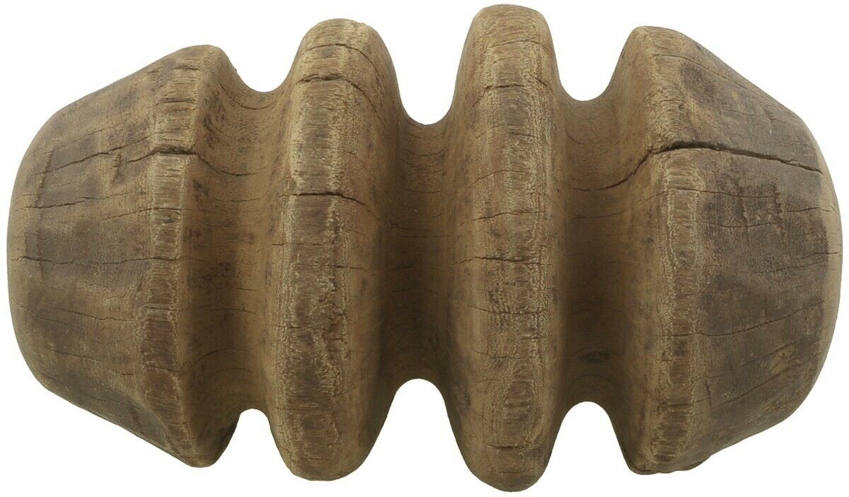 Tuareg Wooden Water Well Pulley Sahara Desert Niger Mali Authentic Art - close-up