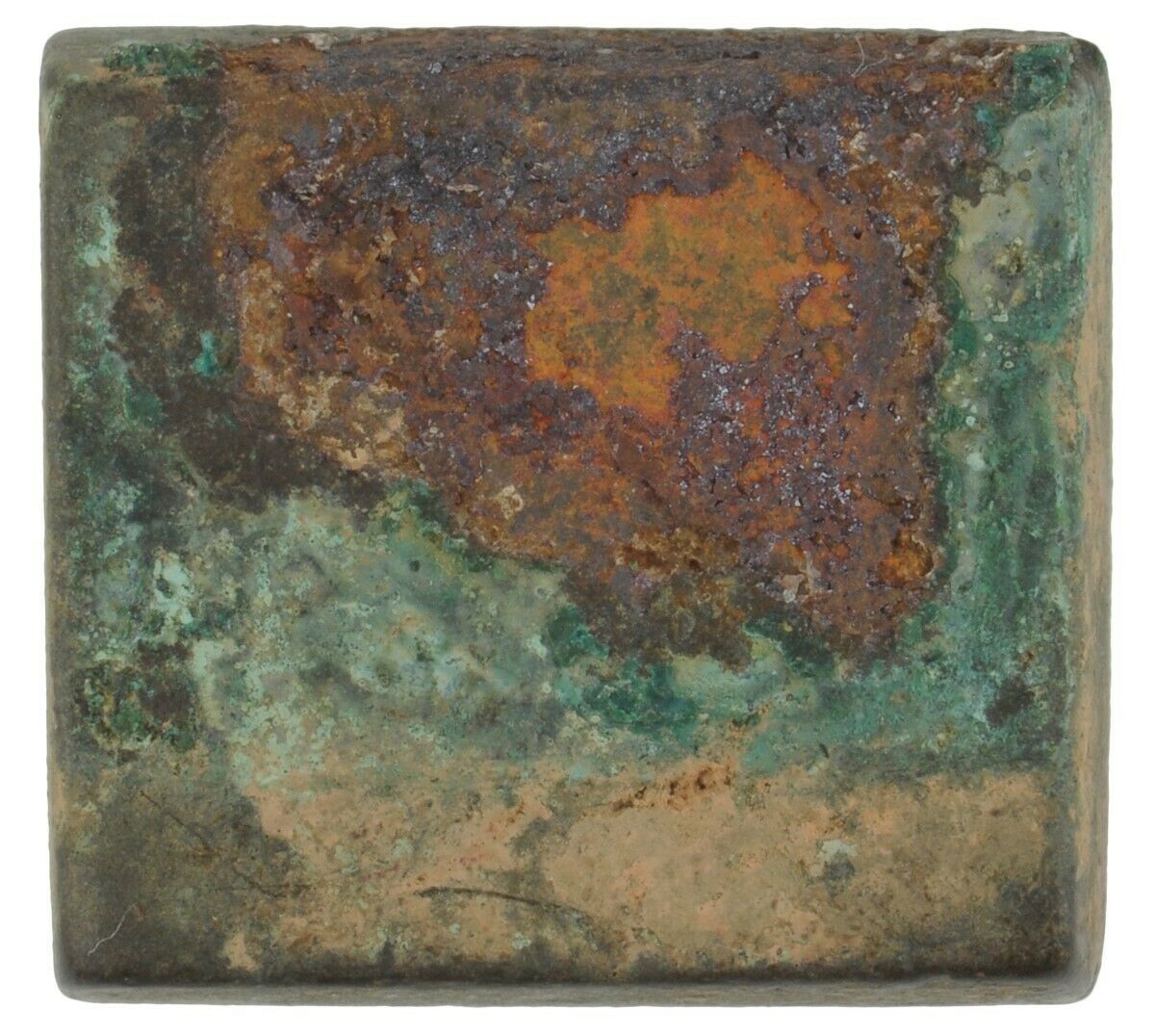 Gold Weight Brass African Ghana Ashanti Akan Antique Bronze Lost Wax Goldweight - close-up