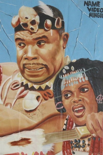 Evil Kingdom Movie Poster - Authentic Hand-Painted Art From Ghana - alternate view