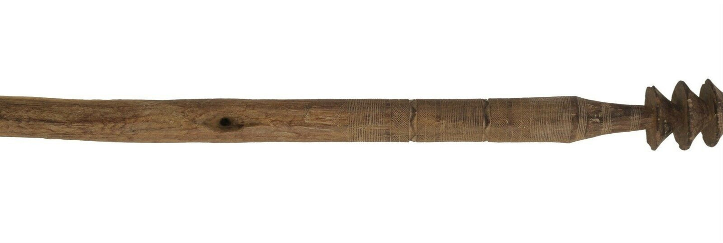 Tuareg Wooden Tent Post 44″ – Hand‑Carved Nomad Support Column