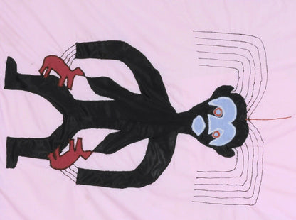 Fanti Asafo Flag Fante Frankaa African Ghana Applique Art Gold Coast - alternate view