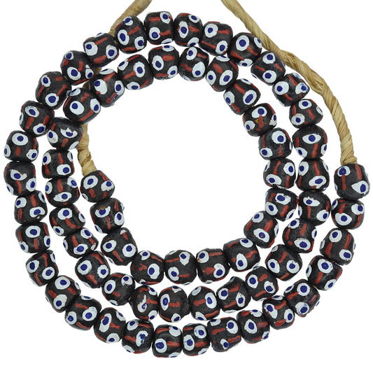Handmade Ghana Glass Beads - African Trade Beads
