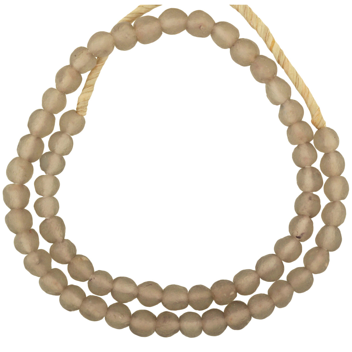 Handmade 9Mm Recycled Bottles Glass Beads - Ghana Trade Beads