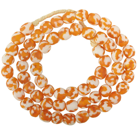 African Trade Beads - Fused Glass Krobo Beads From Ghana