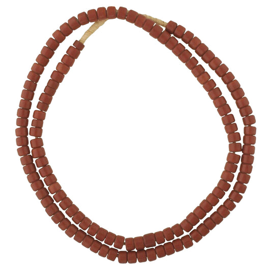 Old Czech Tile Glass Trade Beads, Bohemian African Beads
