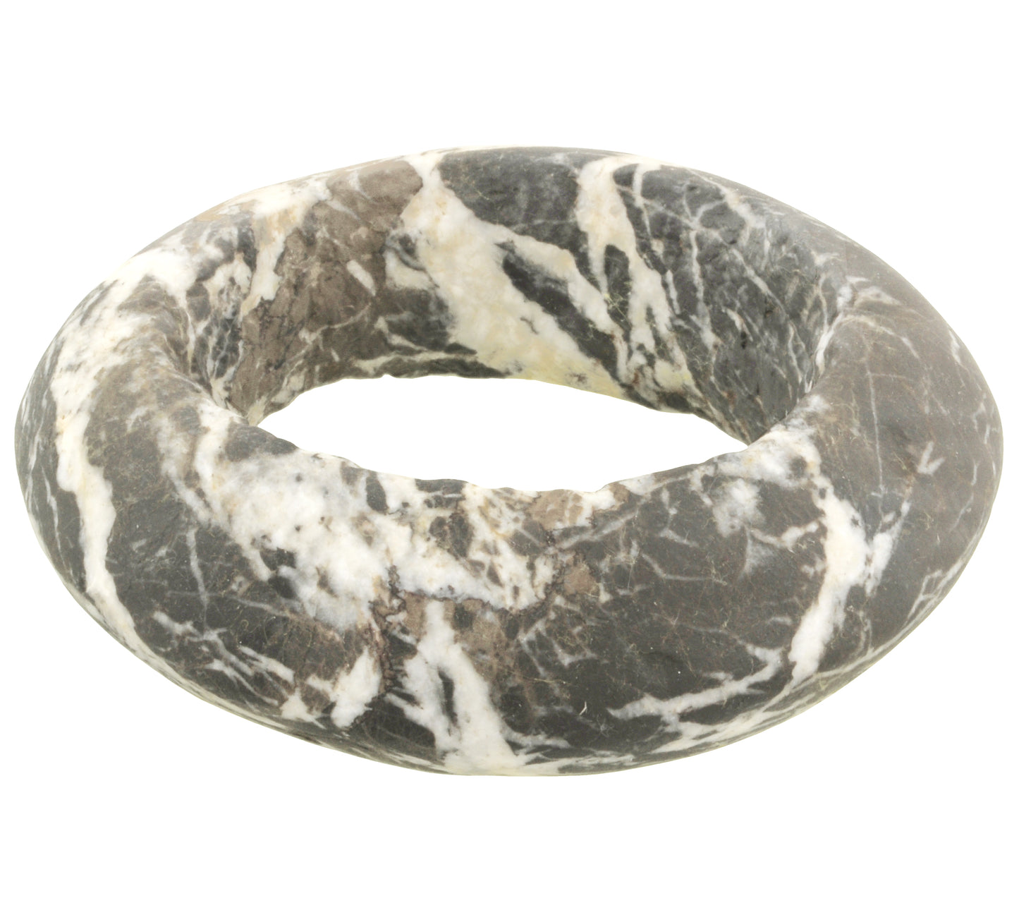 Antique West African Stone Granite Bracelet Armband Currency Mali Dogon Sahara - alternate view