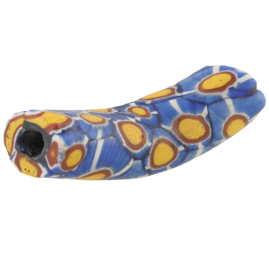Rare Antique Large Venetian Millefiori Mosaic Trade Bead - African Glass Bead