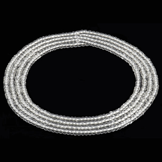 Clear Handmade Waist Beads – African Beaded Body Jewelry